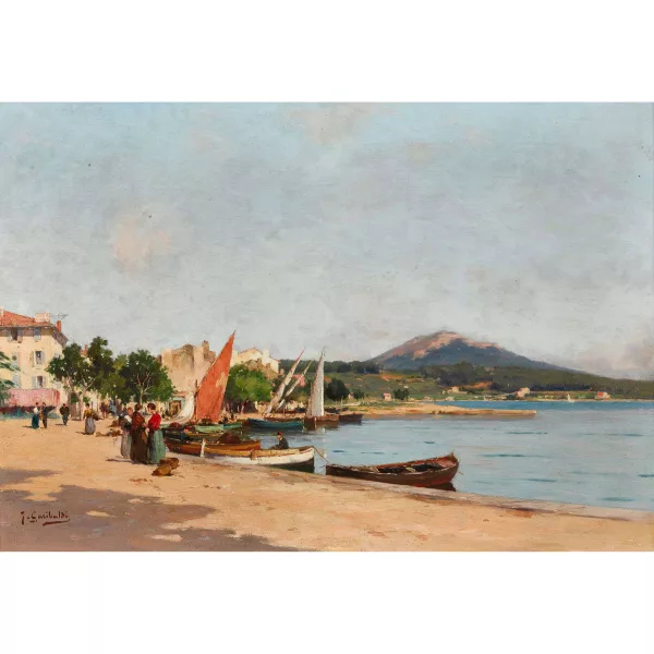 Joseph Garibaldi — Sommerliche Uferpromenade.