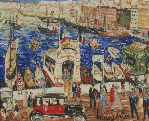 Lucien Génin — Le port de Marseille