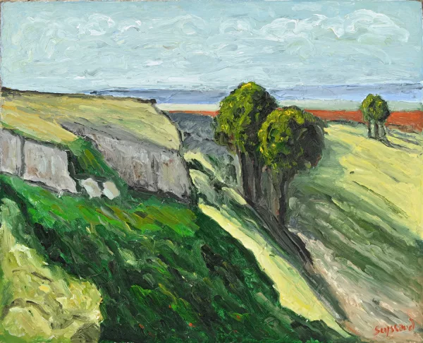 René Seyssaud — Paysage en bord de mer
