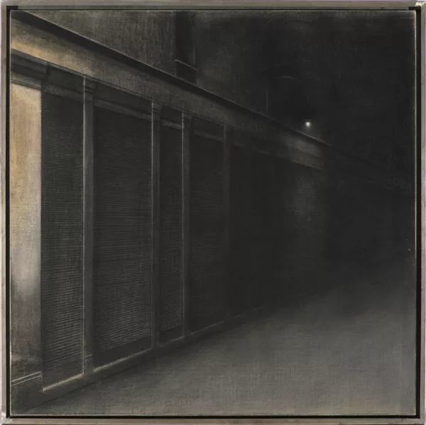 Eduard Angeli — Gasse (rue de nuit)