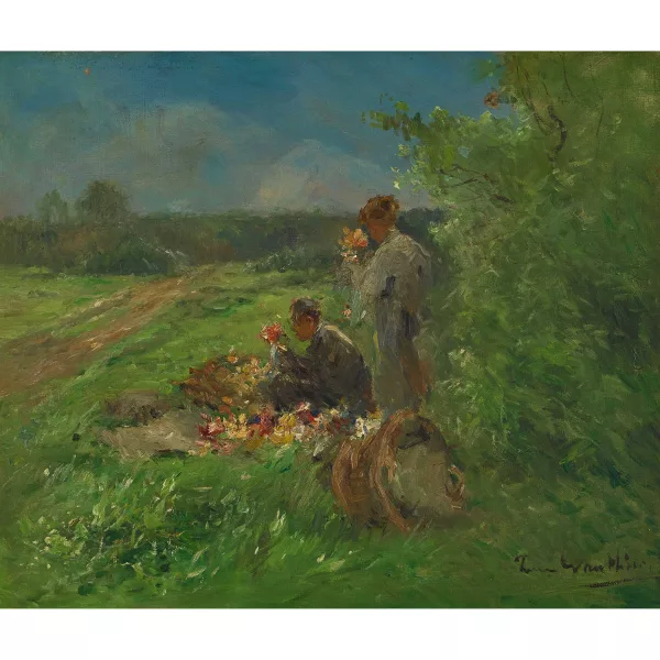 Pierre Louis Léger Vauthier — "14 juillet aux champs".