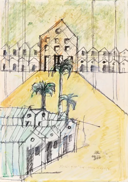 Aldo Rossi — Studio per 'Impressions d'Afrique, 1977