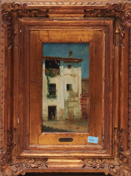 Antonino Leto — Ansicht eines Hauses