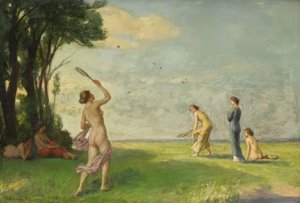 Oskar Michaelis — Attribué à Oskar Michaelis — Baigneuses,