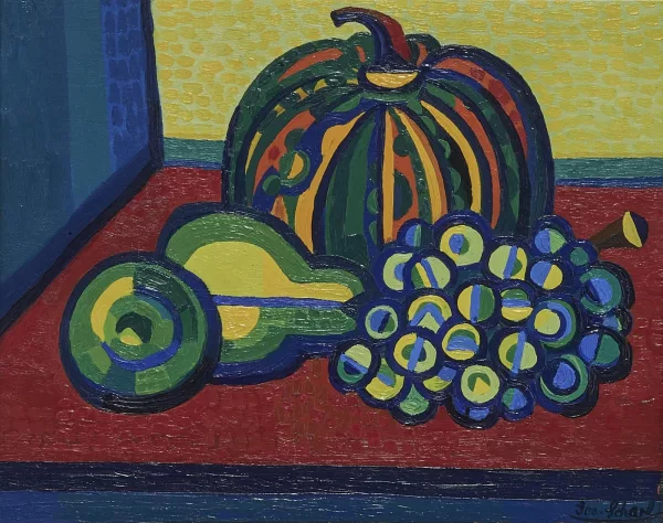 Josef Scharl — Stillleben mit Melone