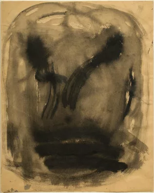 Sam Francis — Sans titre, 1950