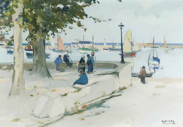 Raymond Wintz — Ansicht eines Hafens
