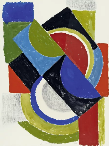 Sonia Delaunay-Terk — Farbrhythmus, 1969