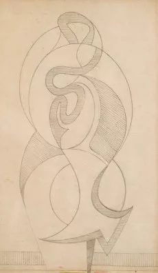 Auguste Herbin — Komposition, um 1945
