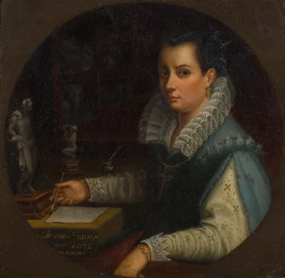 Lavinia Fontana — Selbstbildnis, 1579