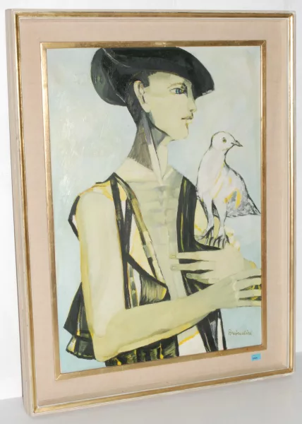 Remo Brindisi — Mann mit Taube