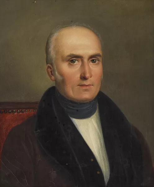 Woldemar Hottenroth — Portrait de Charles Michel Lullin
