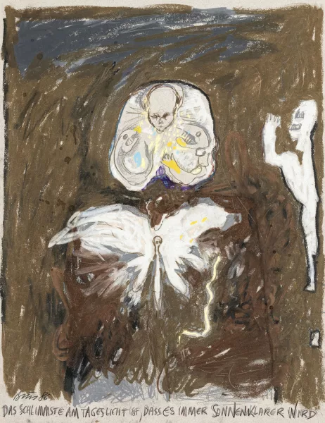 Günter Brus — "Das Schlimmste am tageslicht...",