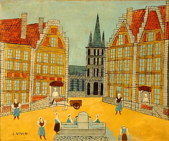Louis Vivin — Wäscherinnen