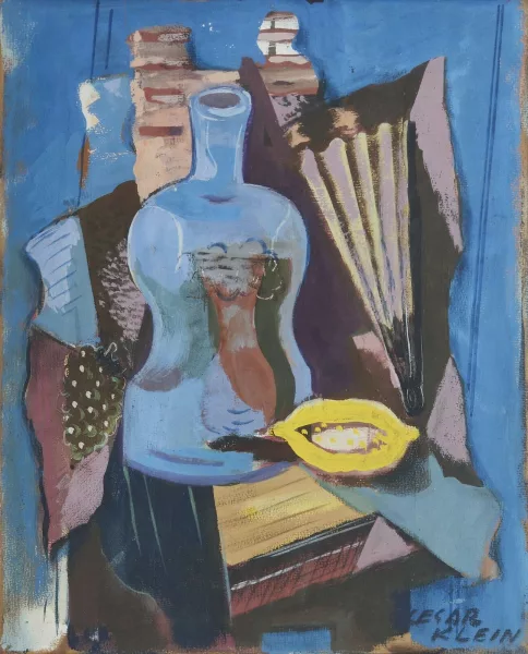 César Klein — Nature morte au citron