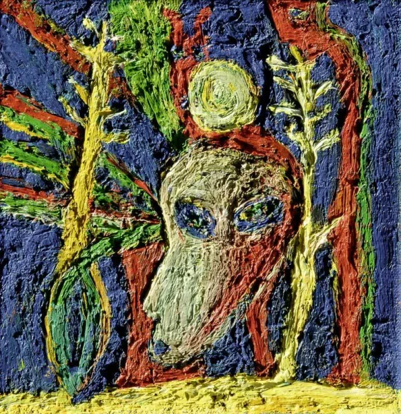 Gunter Damisch — Untitled, 1986