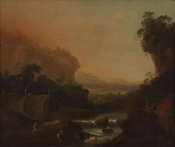 Jan Both — Paysage de campagne animé