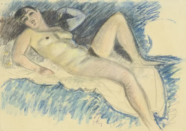 Jean Puy — Liegender Akt
