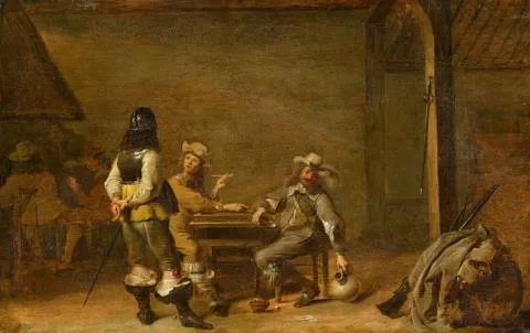 Jacob Duck — Soldats dans un corps de garde