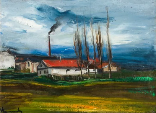 Maurice de Vlaminck — L'usine