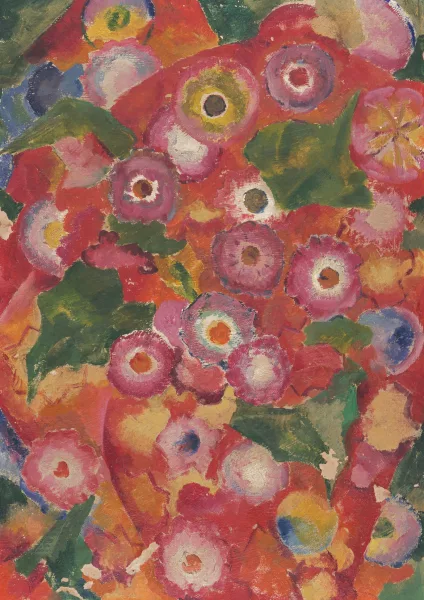 Hanns Katz — Still life with flowers