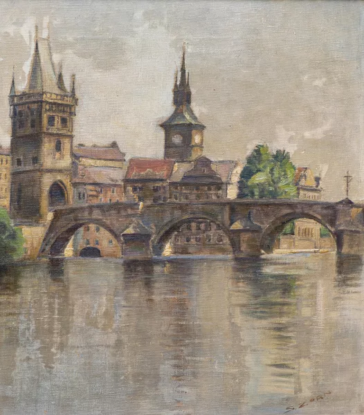 Salomon Zorn — Pont à Prague