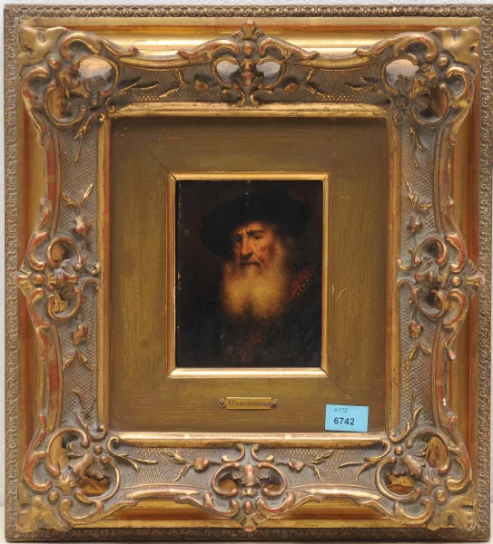 Alois Heinrich Priechenfried — Bildnis eines Rabbiners