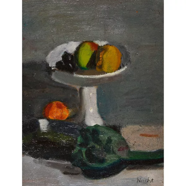 Artur Nacht-Samborski — Nature morte avec coupe de fruits