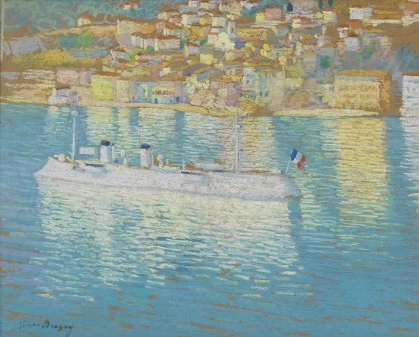 Simon Bussy — Bateau sur le lac