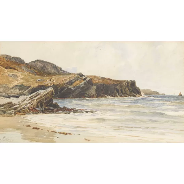 Richard Wane — Felsige Strandpartie.