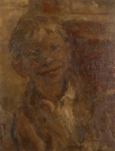 Fernand Wery — Le sourire du jeune garçon