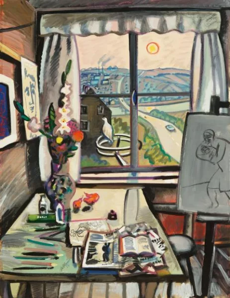 Wolfgang Mattheuer — Ohne Titel (Sonnenfenster)