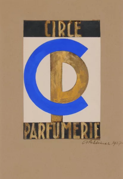 Anna Beöthy Steiner — Circle Parfumerie, 1927