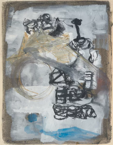 Giuseppe Santomaso — Sans titre, 1960