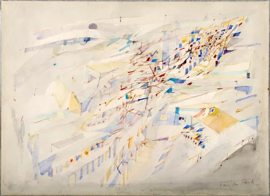Maria Helena Vieira da Silva — Paysage, 1951