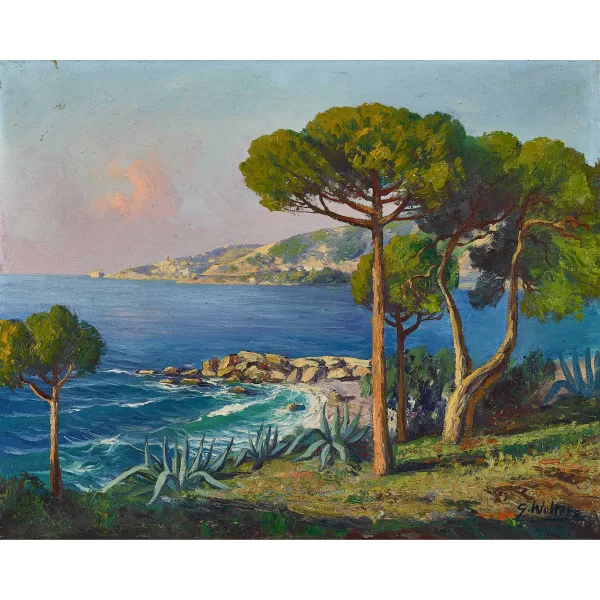 Guglielmo Welters — Italienische Küstenpartie.