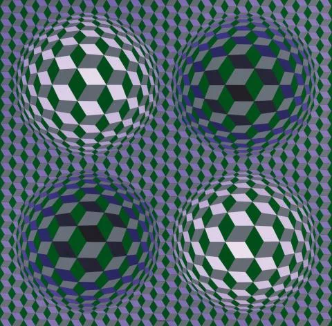 Victor Vasarely — Volans