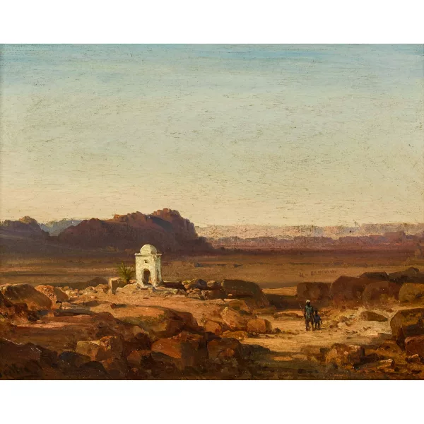 Bernhard Fiedler — Landschaft in Ägypten.