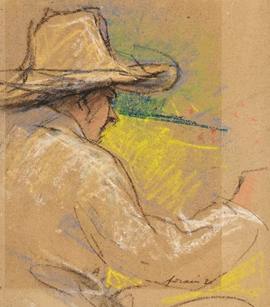 Jean-Louis Forain — Homme au chapeau