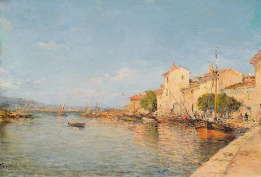 Henry Malfroy — Scène de port