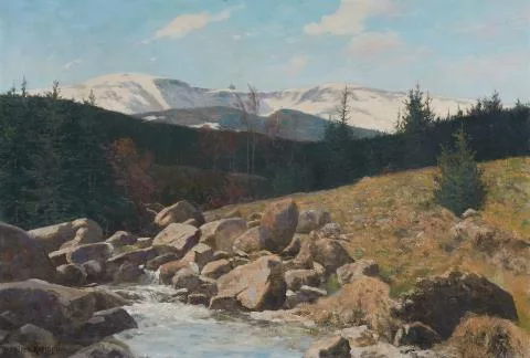 Paul Müller-Kaempff — Die Schneegruben im Riesengebirge