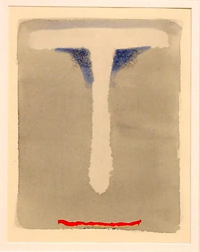 Giuseppe Santomaso — Sans titre, 1976