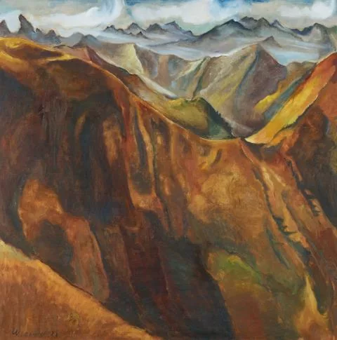 Вилли Якель — Gebirgslandschaft