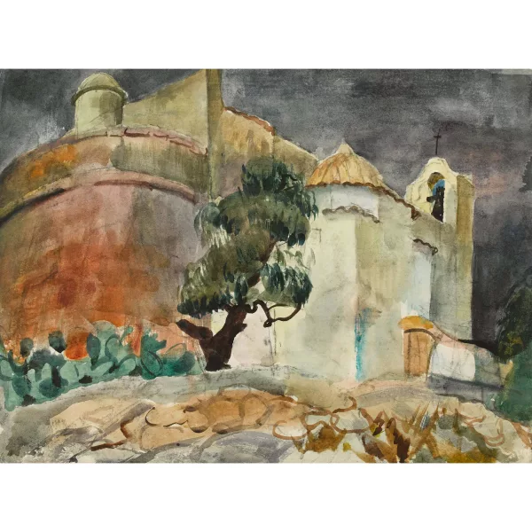 Willy Eisenschitz — "Monastery".