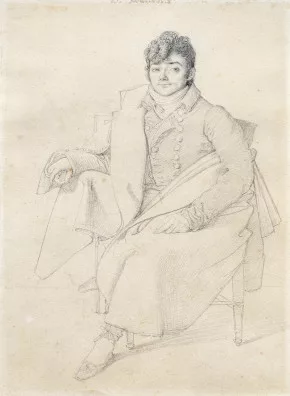 Jean-Auguste-Dominique Ingres — Porträt des Bildhauers Charles Dupaty, 1815