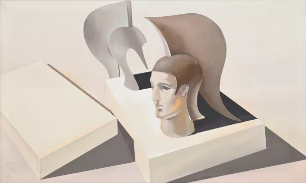 Christos Karas — Casque antique