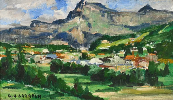 Georges Sabbagh — Paysage,