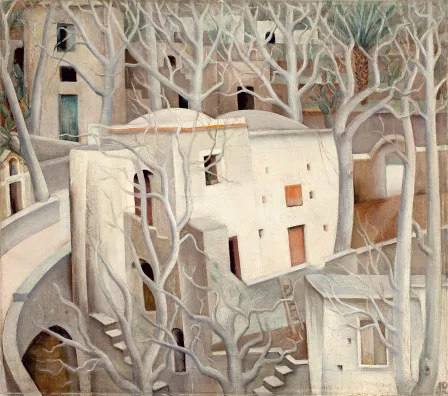 Anita Rée — Weisse Bäume, 1922