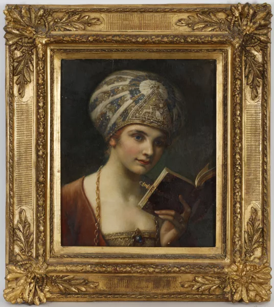 Wilhelm Menzler — La reine Esther lisant