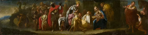 Sebastiano Conca — Werkstatt Anbetung der Könige